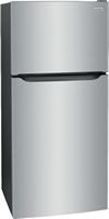 Frigidaire - 18.3 Cu. Ft. Top-Freezer Refrigerator - Stainless Steel - Angle