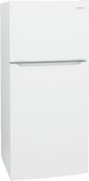 Frigidaire - 18.3 Cu. Ft. Top-Freezer Refrigerator - White - Angle