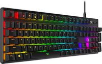 HyperX - Alloy Origins Full-size Wired Mechanical Red Switch Gaming Keyboard with RGB Back Lighti... - Angle