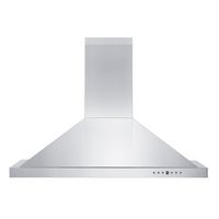 ZLINE - 30 inches - Externally Vented - Wall Range Hood - Brushed Stainless Steel - Angle