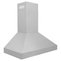 ZLINE - 30 inches - Externally Vented - Wall Range Hood - Stainless Steel - Angle