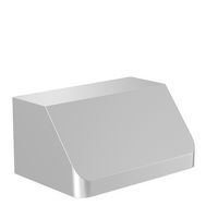 ZLINE - 30 inches - Externally Vented & Convertible - Under cabinet Range Hood - Brushed Stainles... - Angle