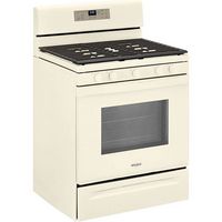 Whirlpool - 5.0 Cu. Ft. Freestanding Gas Range with Self-Cleaning and SpeedHeat Burner - Biscuit - Angle