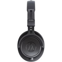 Audio-Technica - ATH M60x Wired Over-the-Ear Headphones - Black - Angle