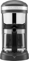 KitchenAid - 12-Cup Drip Coffee Maker with Spiral Showerhead and Programmable Warming Plate - Mat... - Angle