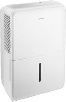 Insignia™ - 50-Pint Dehumidifier with ENERGY STAR Certification - White - Angle