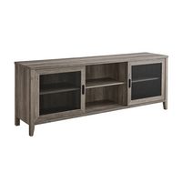 Walker Edison - Industrial TV Stand for Most TVs up to 78