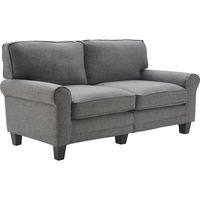 Serta - Copenhagen 3-Seat Fabric Sofa - Gray - Angle