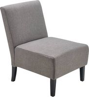 Serta - Palisades Modern Accent Slipper Chair - Gray - Angle