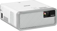 Epson - EF-100 Mini Laser Streaming Wireless 3LCD Projector with Android TV - White - Angle