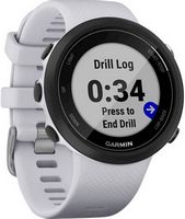 Garmin - Swim 2 Smartwatch 42mm Fiber-Reinforced Polymer - Whitestone - Angle