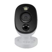 Swann - Pro-Series Indoor/Outdoor Wired Surveillance Camera - Black/White - Angle