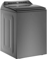 Whirlpool - 4.7 Cu. Ft. Top Load Washer with Pretreat Station - Chrome Shadow - Angle