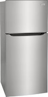 Frigidaire - Gallery 20 Cu. Ft. Top-Freezer Refrigerator - Stainless Steel - Angle