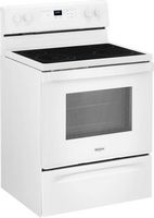 Whirlpool - 5.3 Cu. Ft. Freestanding Electric Range with Keep Warm Setting - White - Angle