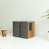 Edifier - R1280T Powered Bookshelf Speakers/Computer Speakers/Studio Monitor Speakers, 2.0 Active... - Angle