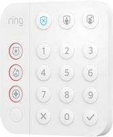 Ring - Alarm Keypad (2nd Gen) - White - Angle