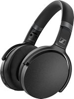 Sennheiser - HD 450BT Wireless Noise Cancelling Over-the-Ear Headphones - Black - Angle