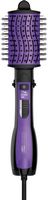 Conair - InfinitiPRO Knot Dr. Detangling Hot Air All-in-One Dryer Brush - Purple And Black - Angle