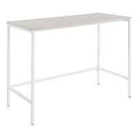 OSP Home Furnishings - Contempo Rectangular  Office Desk - White Oak - Angle