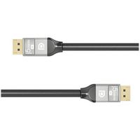 j5create - 8K DisplayPort Cable - Black - Angle