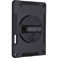 SaharaCase - Rugged Protection Case for Samsung Galaxy Tab S6 Lite (2020-2024) - Black - Angle