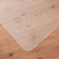 Floortex - BioPlus Rectangular Eco-Friendly Carbon Neutral Polycarbonate Chair Mat for Hard Floor... - Angle