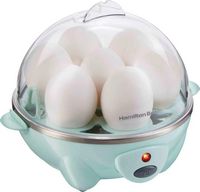 Hamilton Beach - 7-Egg Cooker - Teal - Angle