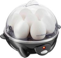 Hamilton Beach - 7-Egg Cooker - Black - Angle