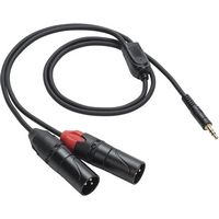 Samson - Audio Cable - Black - Angle