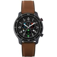Timex - Smartwatch 42mm Aluminum Alloy - Brown - Angle