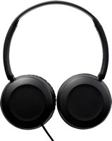 JVC - Powerful Sound On Ear Headphones - Black - Angle