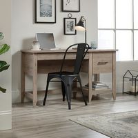 Sauder - Summit Station Desk - Laurel Oak - Angle