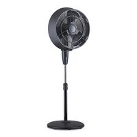 NewAir - Outdoor Misting Fan and Pedestal Fan, Cools 500 sq. ft. with 3 Fan Speeds and Wide-Angle... - Angle