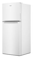 Whirlpool - 11.6 Cu. Ft. Top-Freezer Counter-Depth Refrigerator with Infinity Slide Shelf - White - Angle
