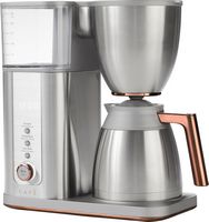 Café - Smart Drip 10-Cup Coffee Maker with WiFi - Brushed Stainless Steel - Angle