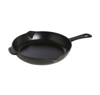 Staub - Cast Iron 10-inch Fry Pan - Black Matte - Angle