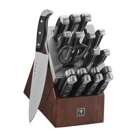 Henckels - Statement 20-pc Self-Sharpening Block Set - Brown - Angle