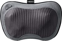 Homedics - Cordless Shiatsu Massage Pillow with Soothing Heat - Grey - Angle