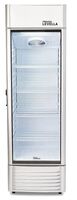 Premium Levella - 12.5 cu. ft. 1-Door Commercial Merchandiser Refrigerator Glass-Door Beverage Di... - Angle