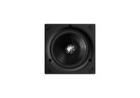 KEF - Ci Flush Mount Series Square Speaker - Black - Angle