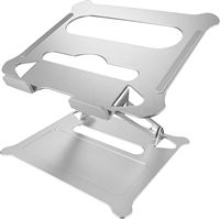 Insignia™ - Ergonomic Laptop Stand with Adjustable Height and Angle for Laptops up to 17