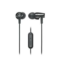 Audio-Technica - ATH-CLR100ISBK SonicFuel Wired In-Ear Earbuds - Black - Angle