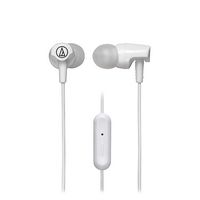 Audio-Technica - ATH-CLR100ISWH SonicFuel Earbuds - White - Angle