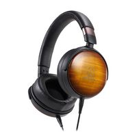 Audio-Technica - ATH-WP900 Over The Ear Headphones - Maple - Angle