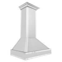 ZLINE - 30 inches - Wall Range Hood - Silver - Angle