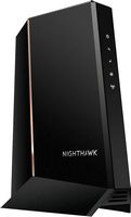 NETGEAR - Nighthawk 32 x 8 DOCSIS 3.1 Cable Modem - Black - Angle