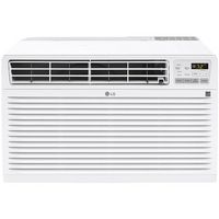 LG - 750 Sq. Ft. 14,000 BTU In Wall Air Conditioner with Remote - White - Angle