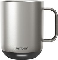 Ember - Temperature Control Smart Mug² - 10 oz - Stainless Steel - Angle