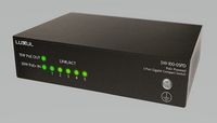 Luxul - 5 Port Gb Multi-Mount SwitchW/PD POWER - Black - Angle